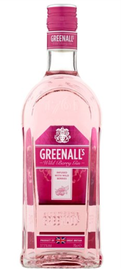 Image sur Greenall's Wild Berry Pink 37.5° 0.7L